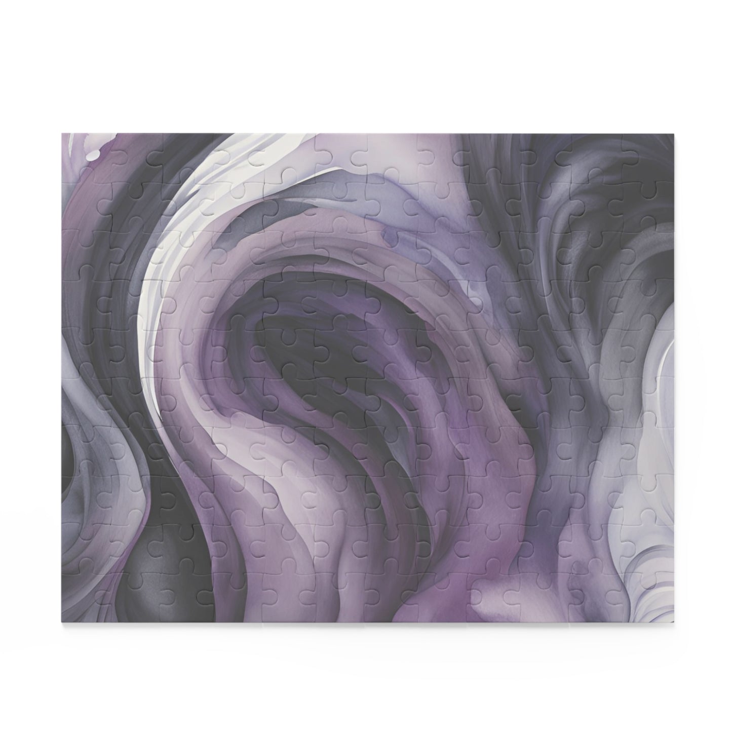 Dark Swirl Watercolor Puzzle (120, 252, 500-Piece)