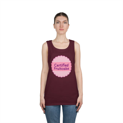 Certified Fruitcake Unisex Heavy Cotton Tank Top