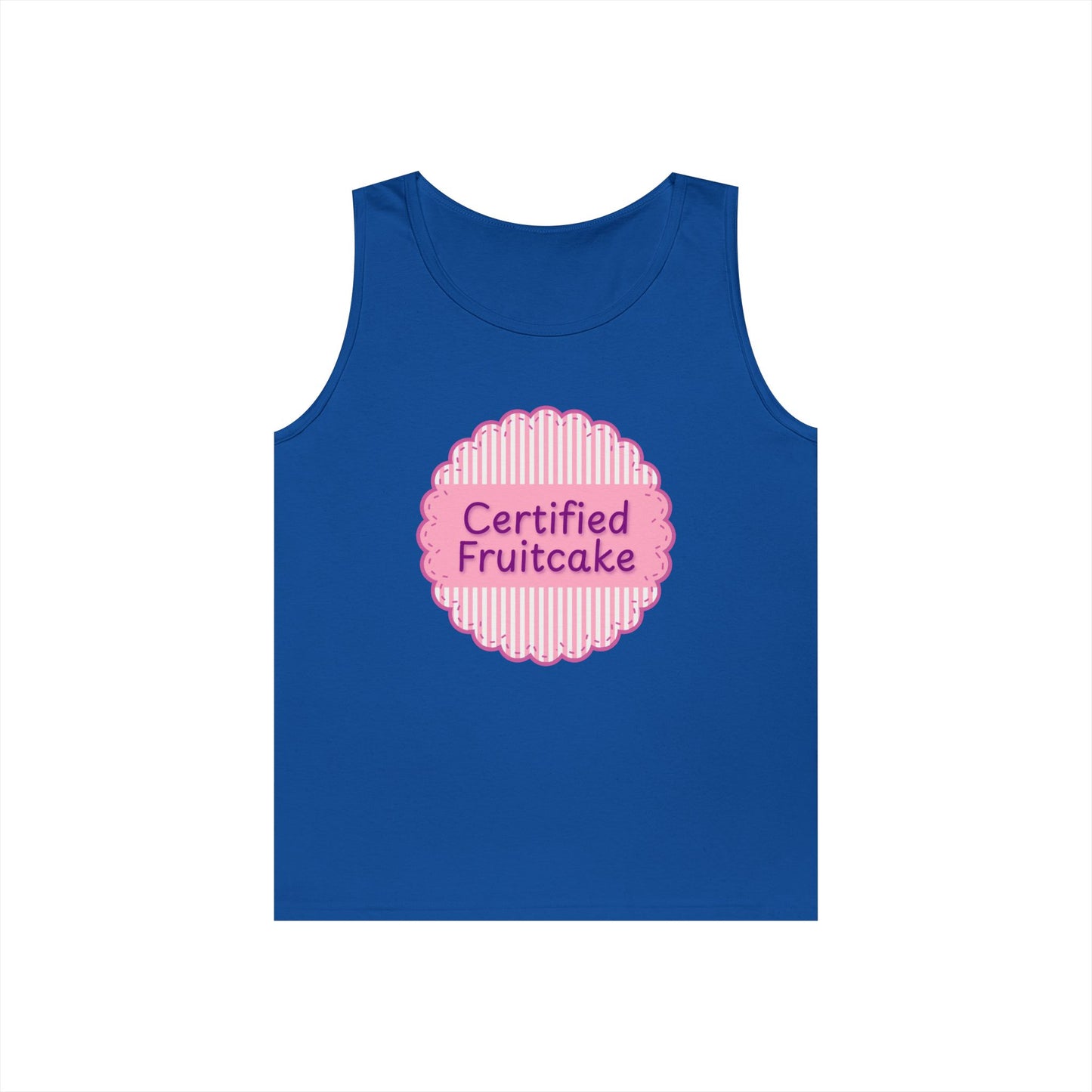 Certified Fruitcake Unisex Heavy Cotton Tank Top