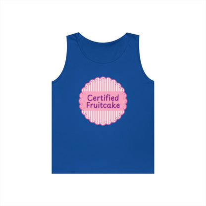 Certified Fruitcake Unisex Heavy Cotton Tank Top