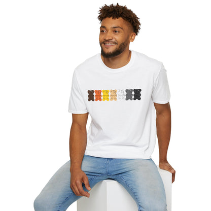 Bear Pride Gummy Bears Unisex Softstyle T-Shirt