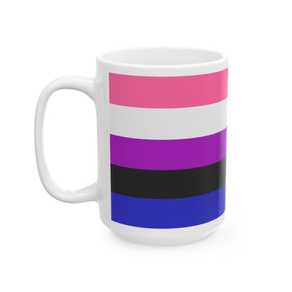 Genderfluid Pride Flag Coffee Mug (11oz/15oz)