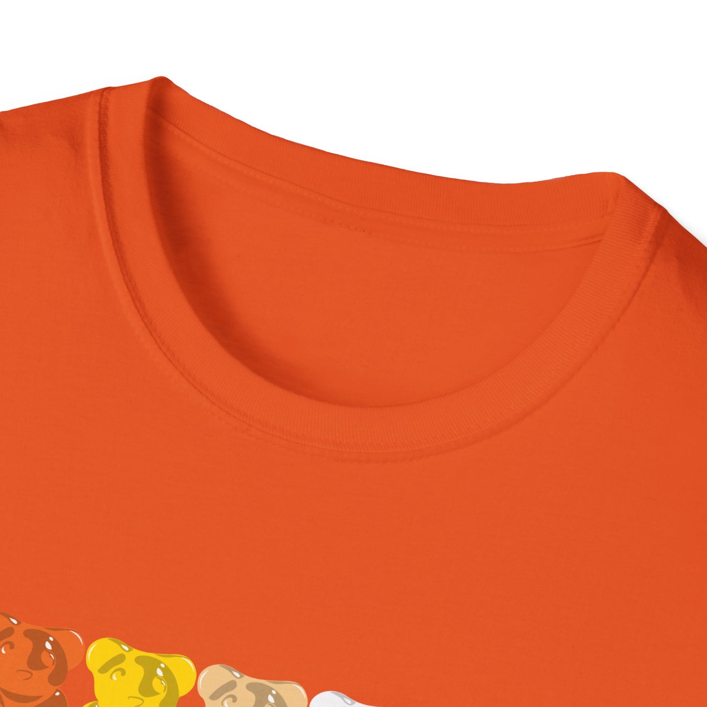 Bear Pride Gummy Bears Unisex Softstyle T-Shirt