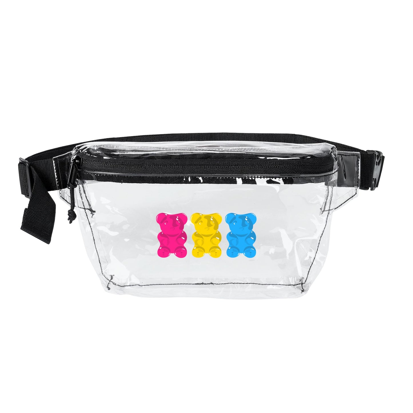 Pansexual Pride Gummy Bears Fanny Pack