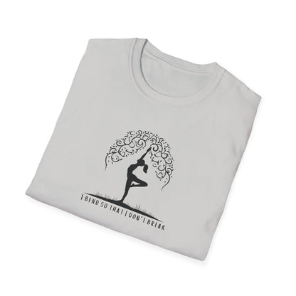 I Bend So That I Don't Break Unisex Softstyle T-Shirt