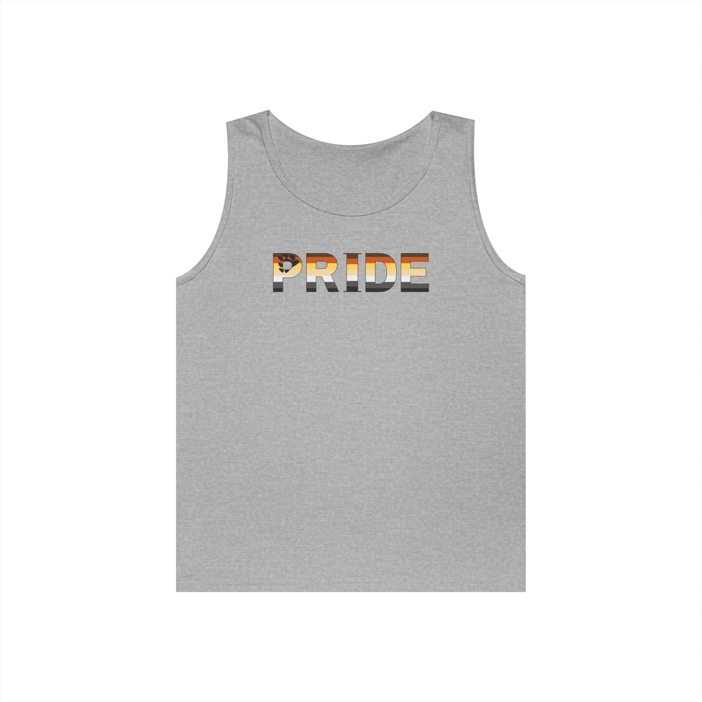 Bear PRIDE Unisex Heavy Cotton Tank Top