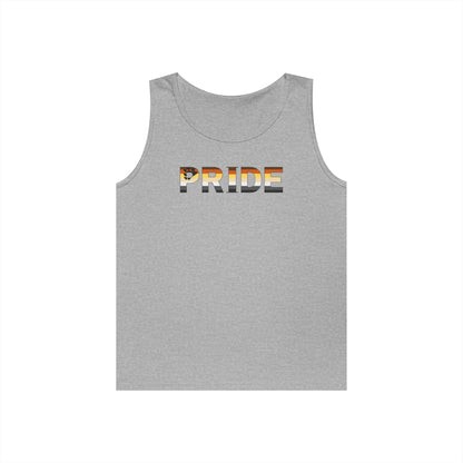 Bear PRIDE Unisex Heavy Cotton Tank Top