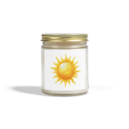 Cosmic Comforts Scented Candles, Coconut Apricot Wax (4oz, 9oz)