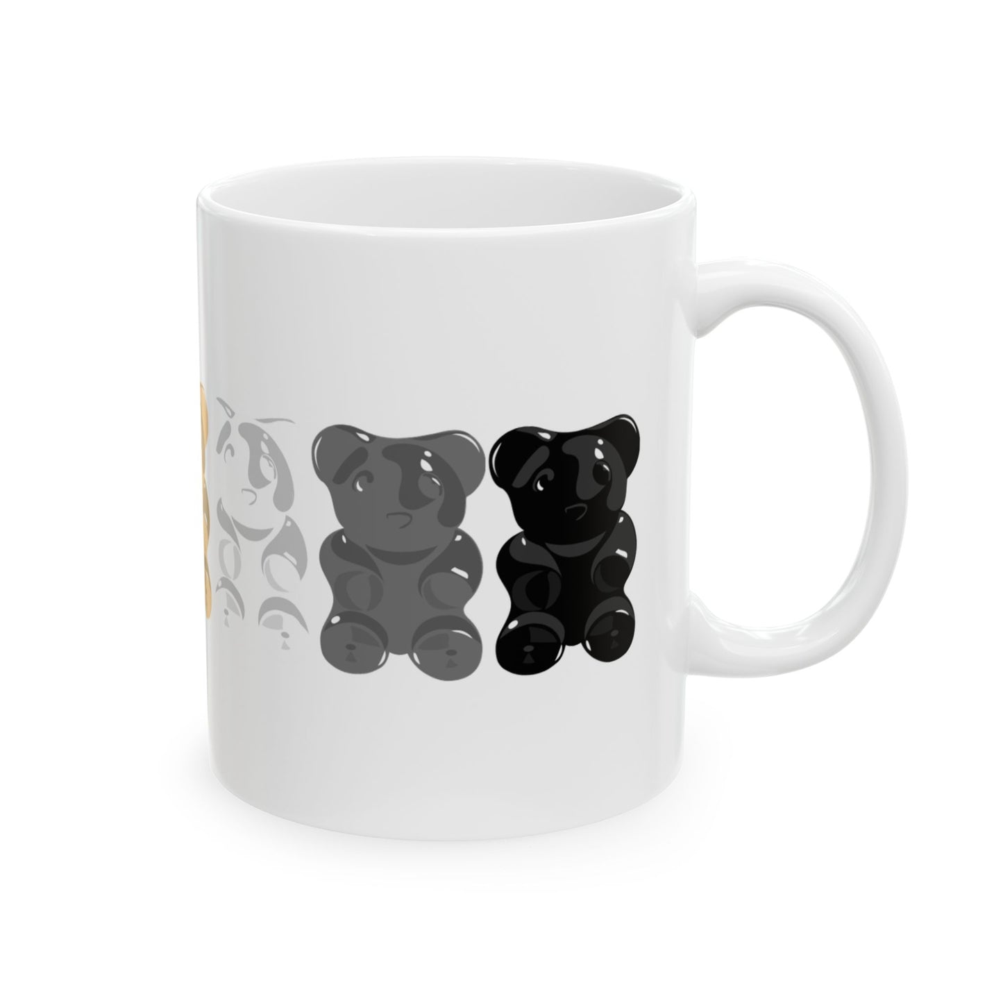 Bear Pride Gummy Bears Coffee Mug (11oz/15oz)