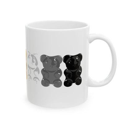 Bear Pride Gummy Bears Coffee Mug (11oz/15oz)