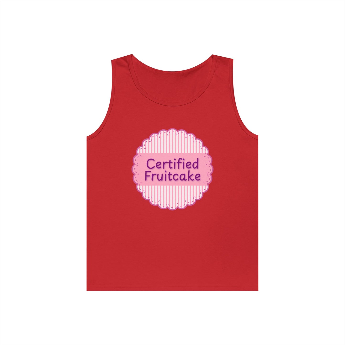 Certified Fruitcake Unisex Heavy Cotton Tank Top