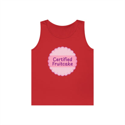 Certified Fruitcake Unisex Heavy Cotton Tank Top
