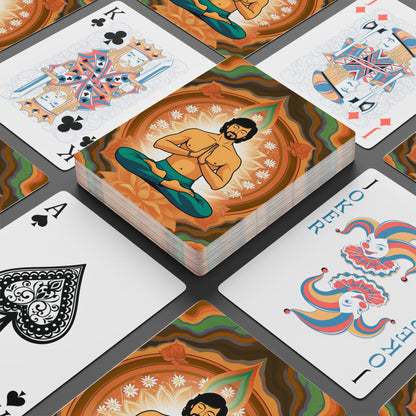 Daisy Meditation Playing Cards