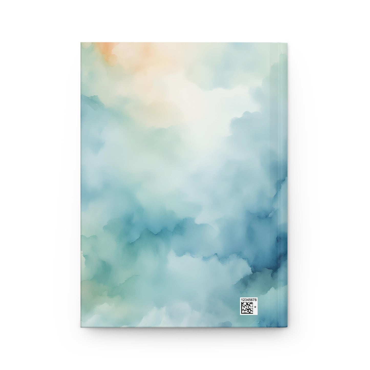 Watercolor Mandala Buddha Yoga Hardcover Journal Matte