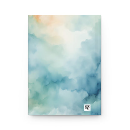 Watercolor Mandala Buddha Yoga Hardcover Journal Matte