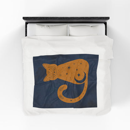 Cosmic Comforts Velveteen Plush Blanket