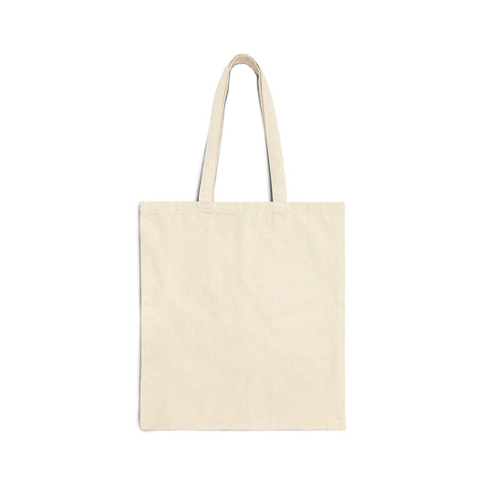 Yoga on the Mat Cotton Canvas Tote Bag