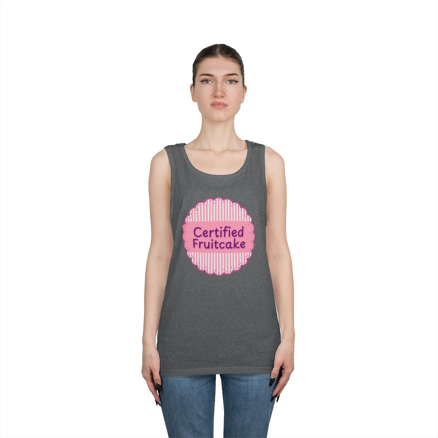 Certified Fruitcake Unisex Heavy Cotton Tank Top