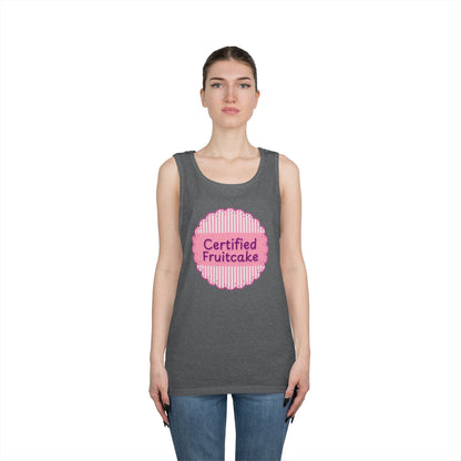 Certified Fruitcake Unisex Heavy Cotton Tank Top