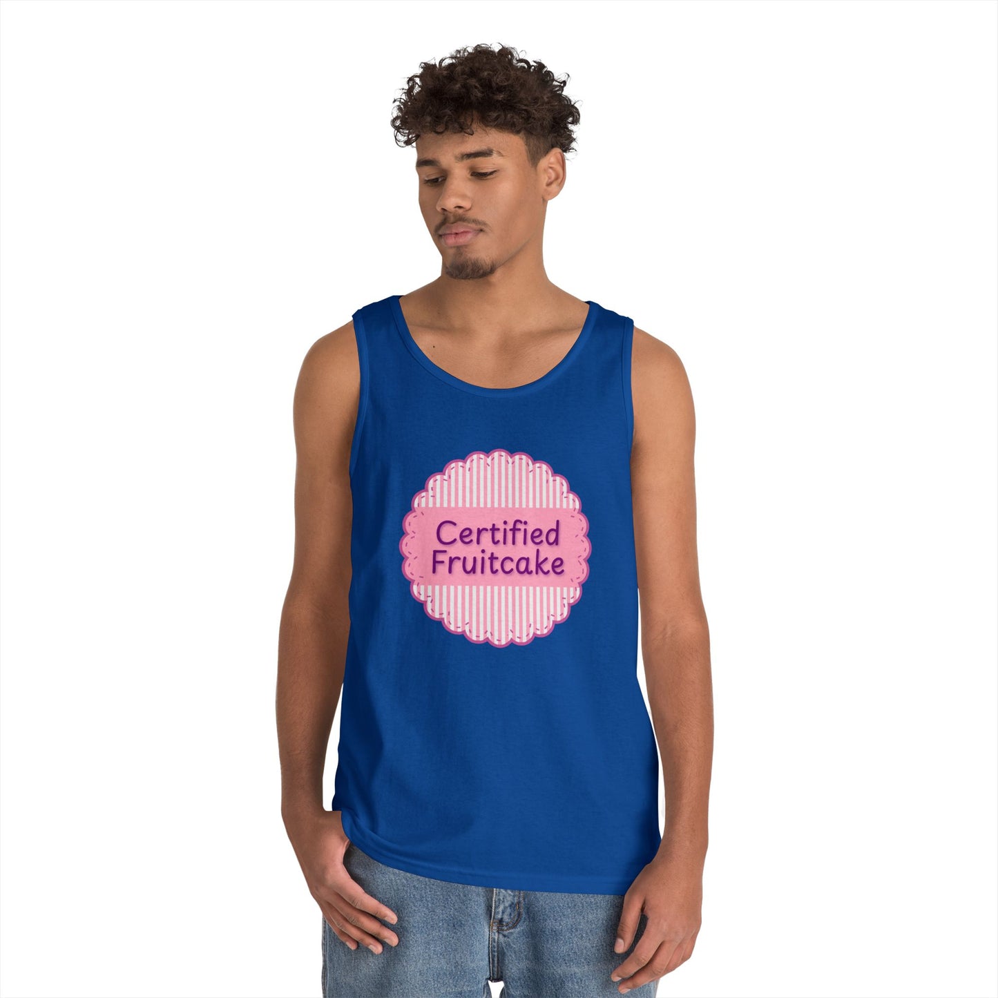 Certified Fruitcake Unisex Heavy Cotton Tank Top