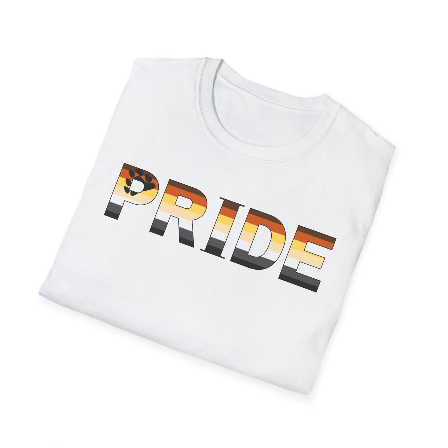 Bear PRIDE Unisex Softstyle T-Shirt