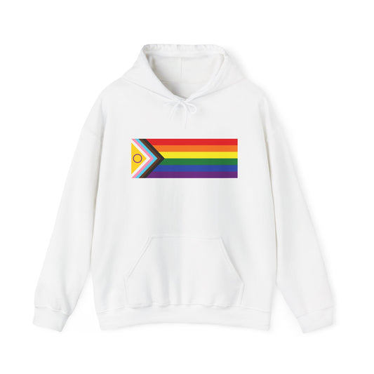 Inclusive Pride Flag Unisex Heavy Blend™ Hooded Sweatshirt