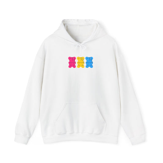 Pansexual Pride Gummy Bears Unisex Heavy Blend™ Hooded Sweatshirt