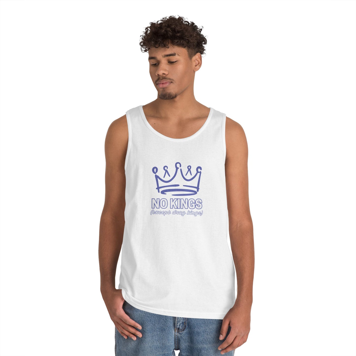 No Kings Except Drag Kings Unisex Heavy Cotton Tank Top