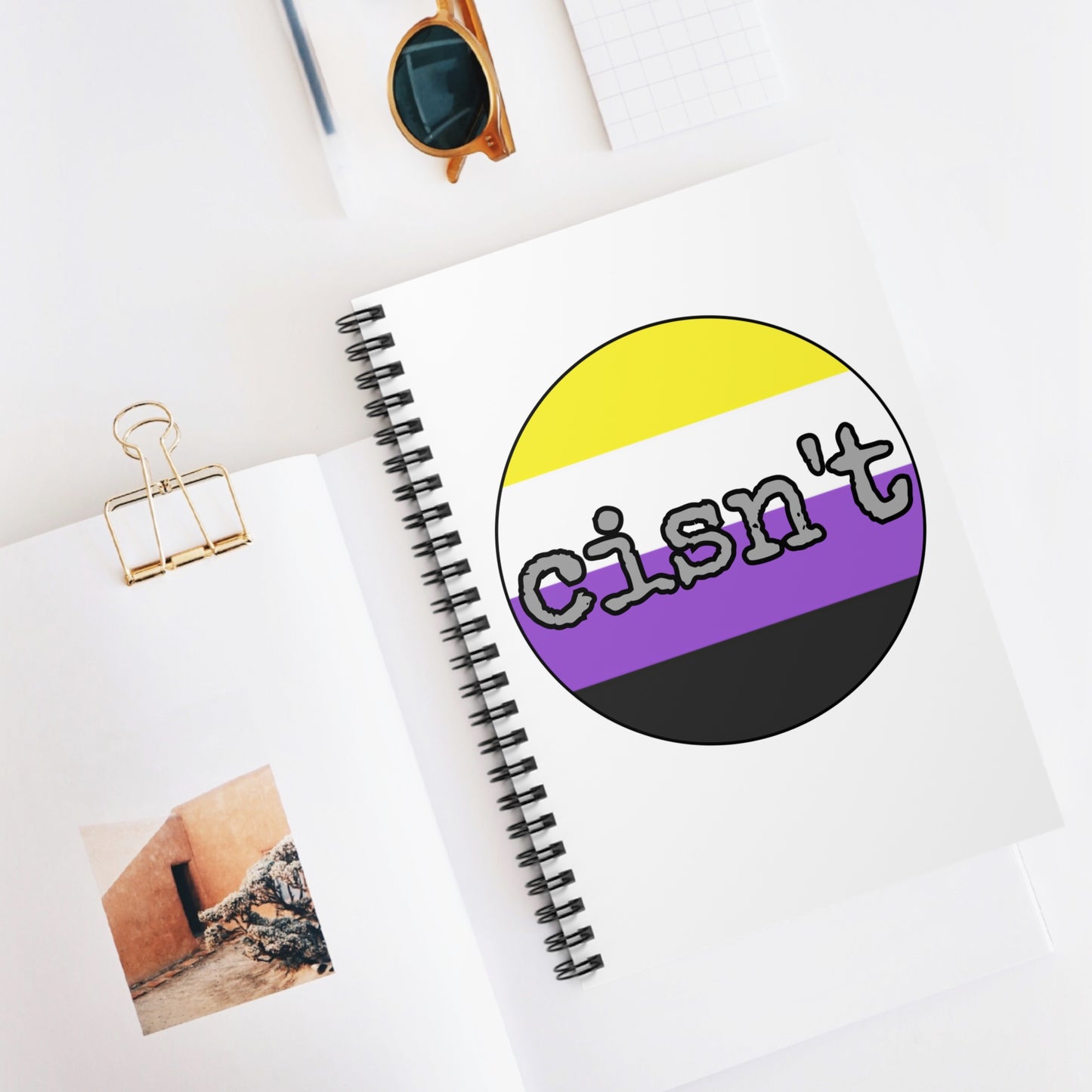 Cisn't Spiral Notebook - Ruled Line