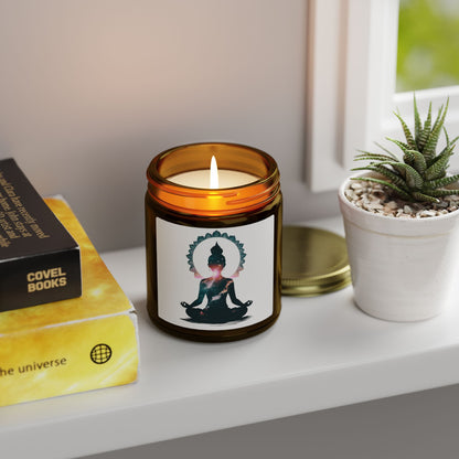 The Universe Within Scented Candles, Coconut Apricot Wax (4oz, 9oz)