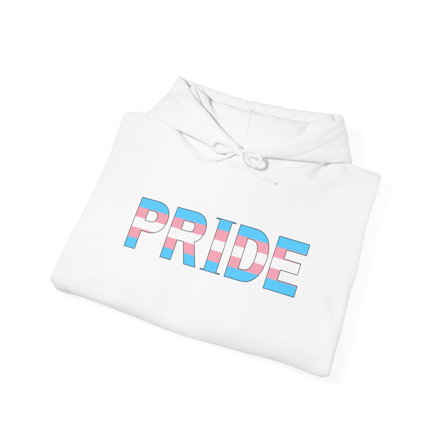 Trans Pride Flag Sleaves Unisex Heavy Blend™ Hooded Sweatshirt