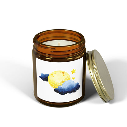 Cosmic Comforts Scented Candles, Coconut Apricot Wax (4oz, 9oz)