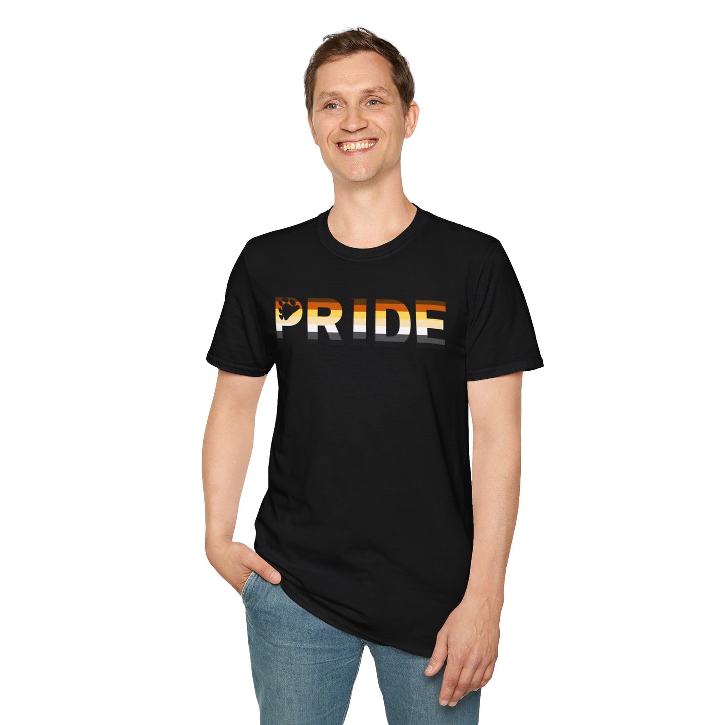 Bear PRIDE Unisex Softstyle T-Shirt