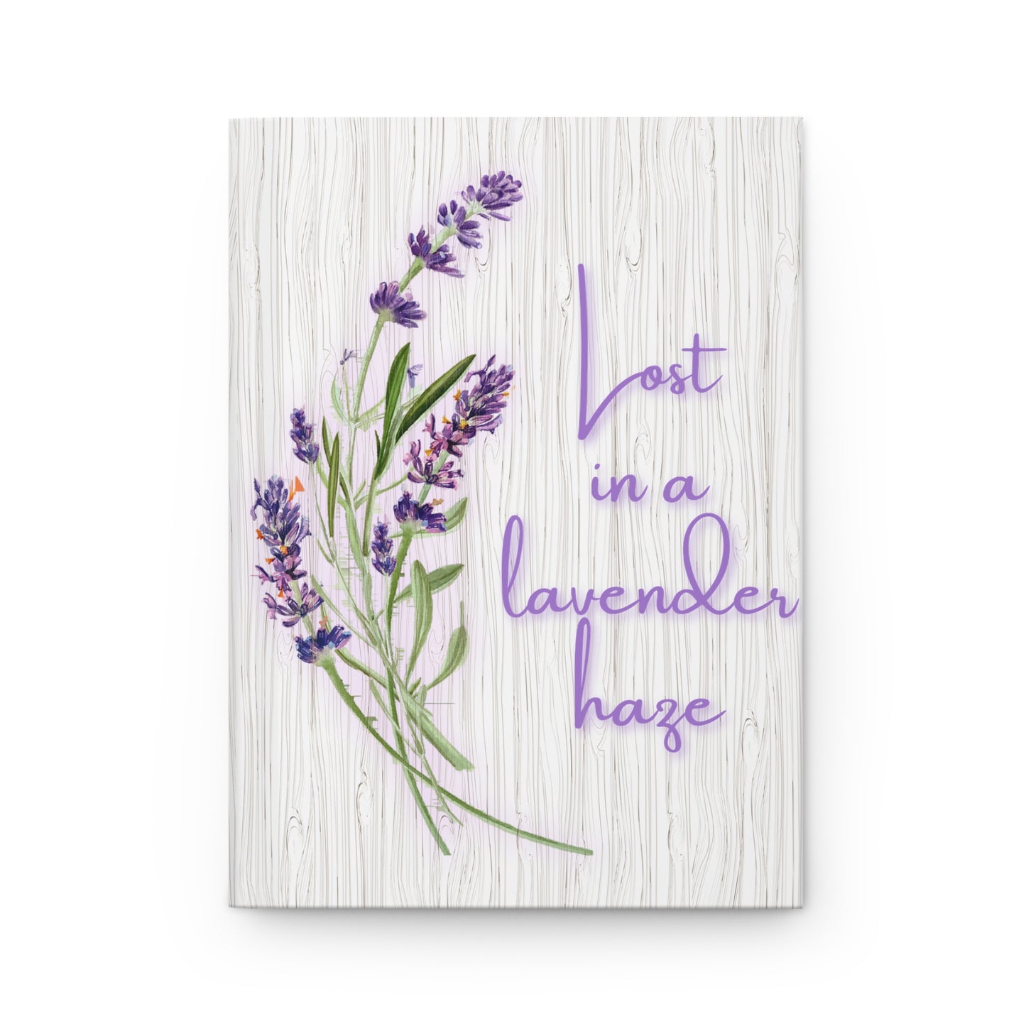 Lost in a Lavender Haze Hardcover Journal Matte