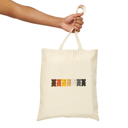Bear Pride Gummy Bears Canvas Tote