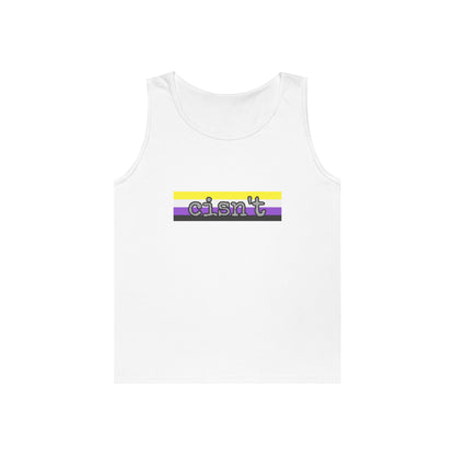 Cisn't Unisex Heavy Cotton Tank Top