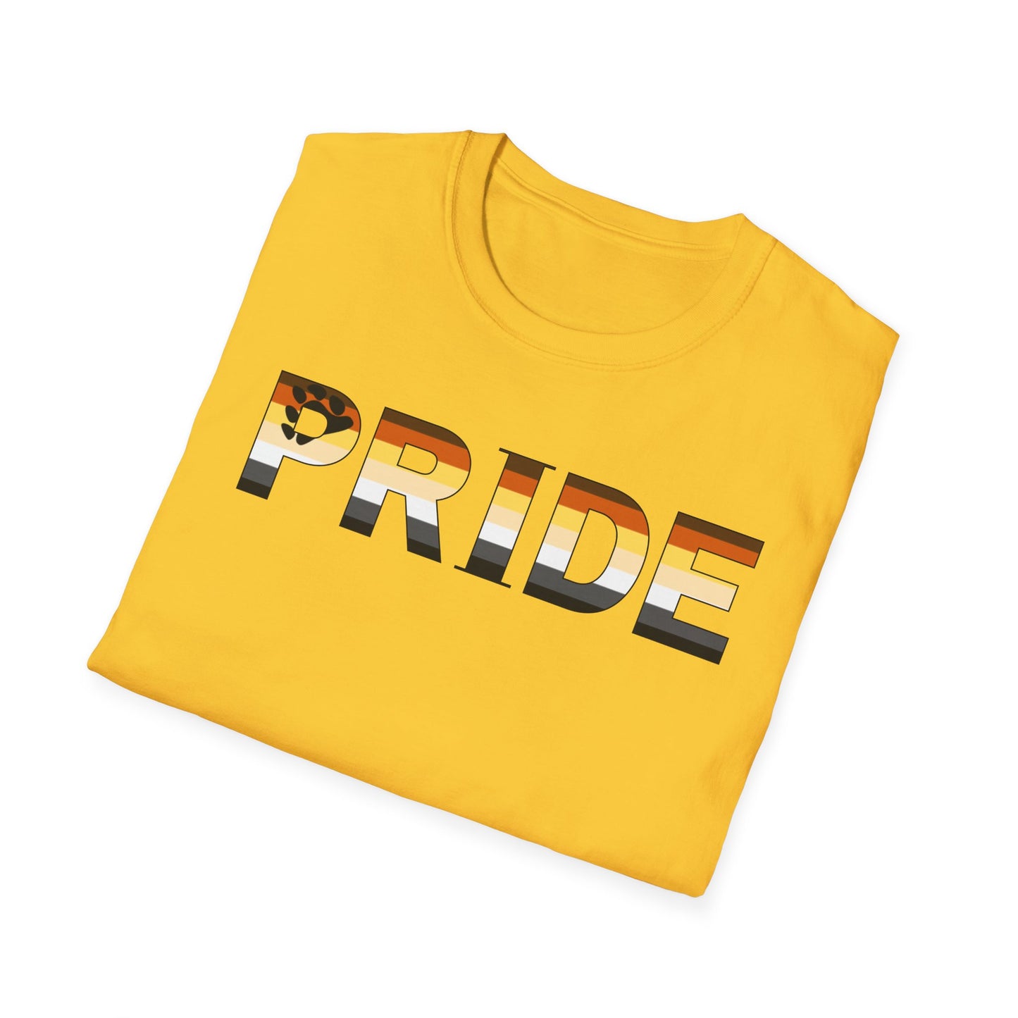 Bear PRIDE Unisex Softstyle T-Shirt