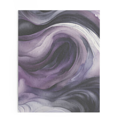 Dark Swirl Watercolor Puzzle (120, 252, 500-Piece)