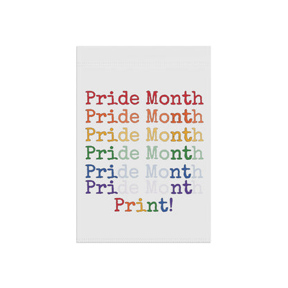 Pride Month PRINT Garden Flag