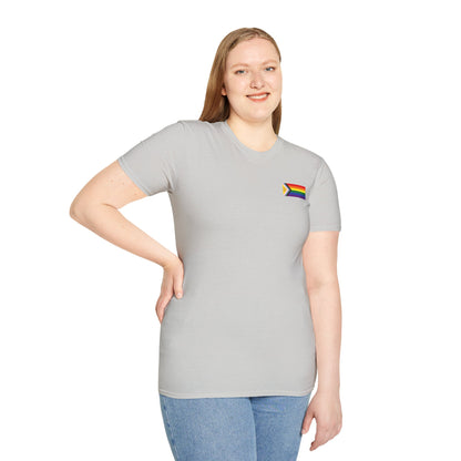 Pride Month PRINT Rainbows Pride Flag Unisex Softstyle T-Shirt