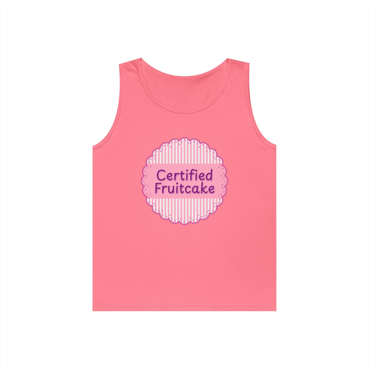 Certified Fruitcake Unisex Heavy Cotton Tank Top