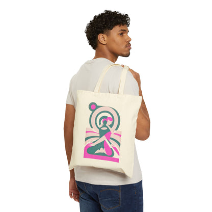 Yoga of the Self Cotton Canvas Tote Bag