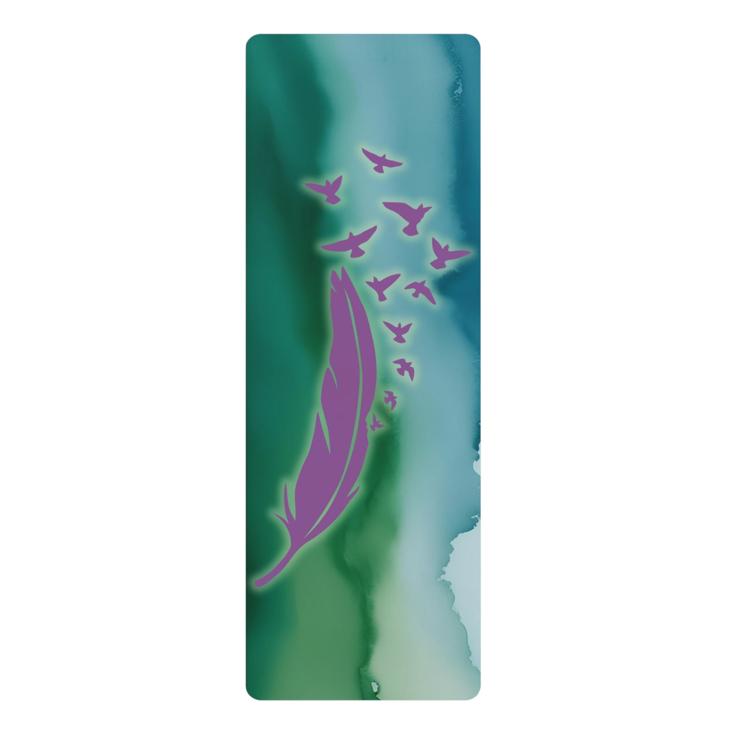 Birds of a Feather Rubber Yoga Mat