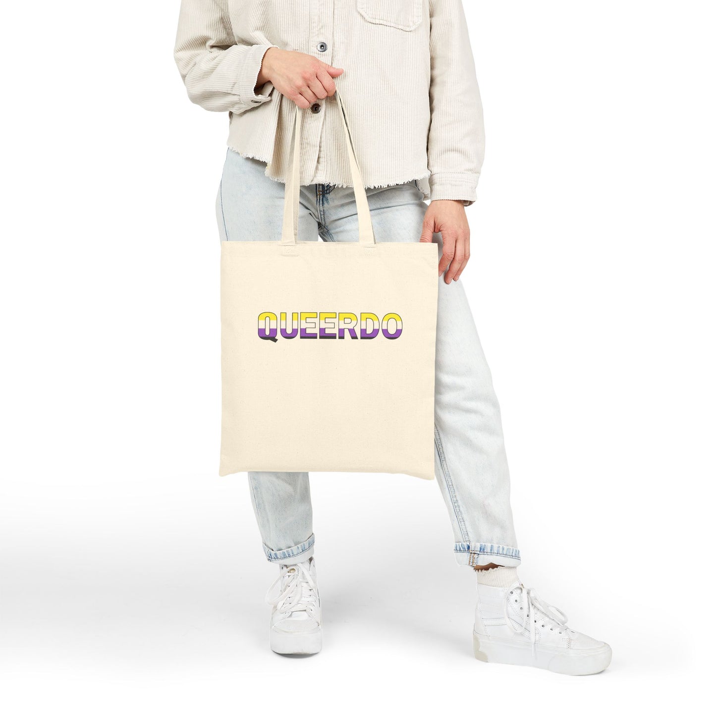 Queerdo Pride Canvas Tote
