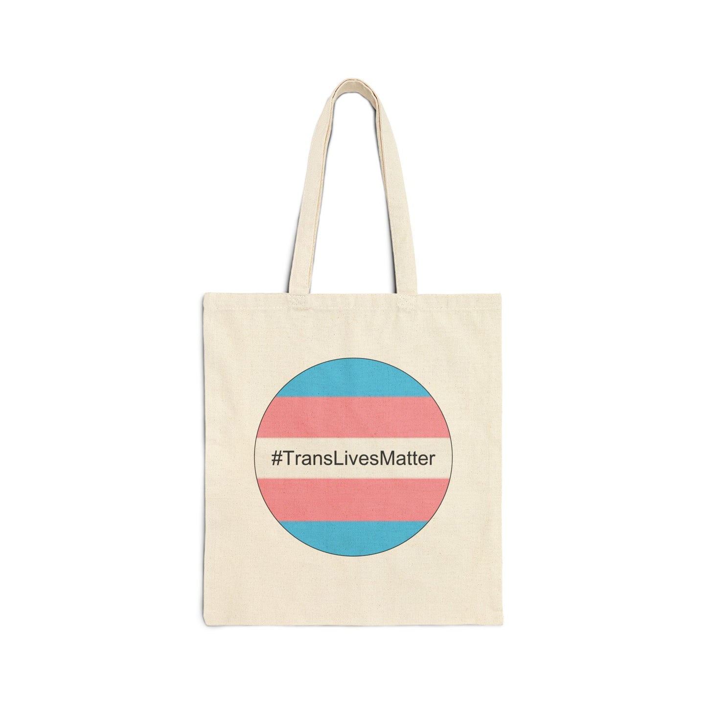 Trans Lives Matter Pride Canvas Tote