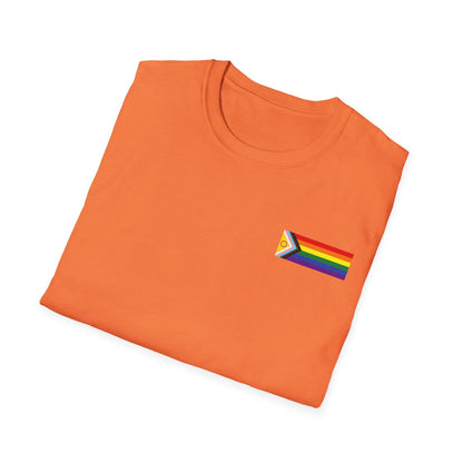 Pride Month PRINT Rainbows Pride Flag Unisex Softstyle T-Shirt