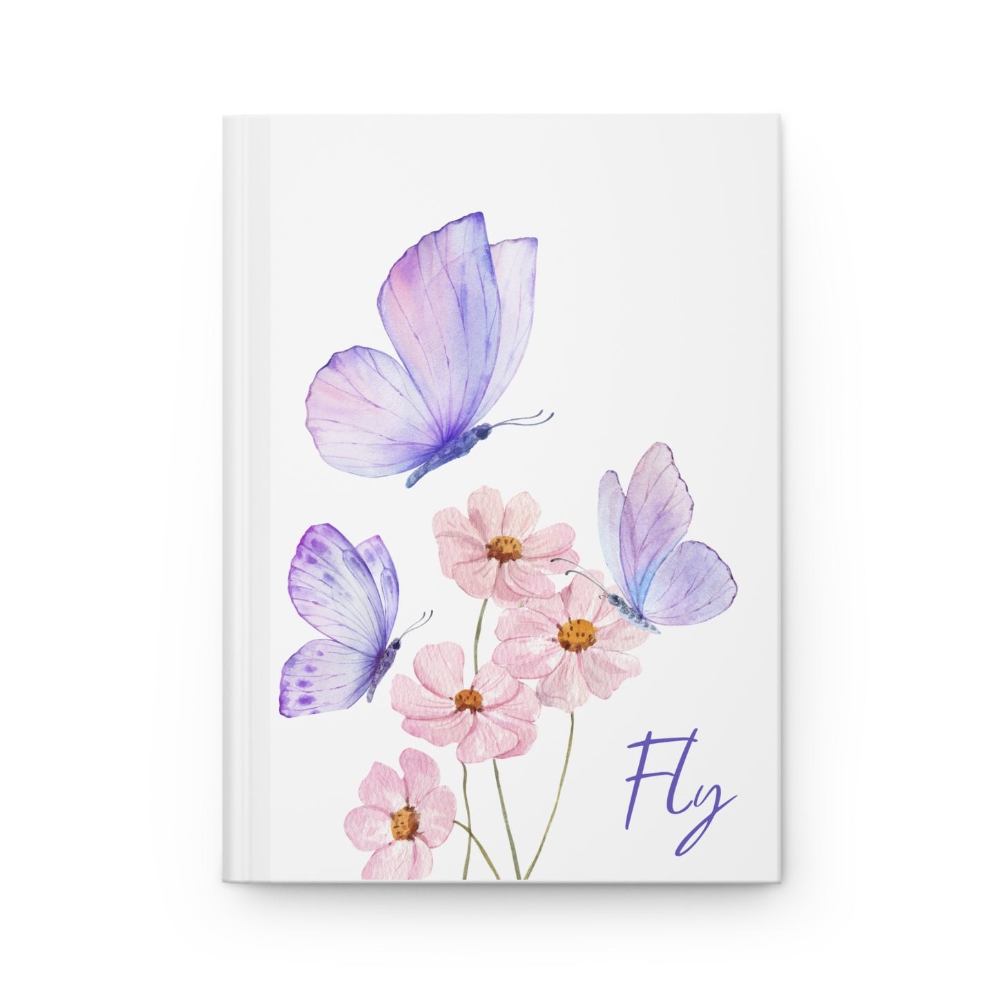 Butterfly Fly Hardcover Journal Matte