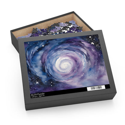 Galaxy Watercolor Puzzle (120, 252, 500-Piece)