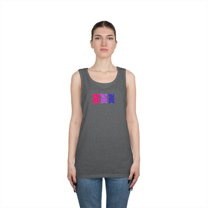 Bisexual Pride Gummy Bears Unisex Heavy Cotton Tank Top
