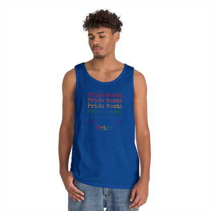 Pride Month PRINT Unisex Heavy Cotton Tank Top